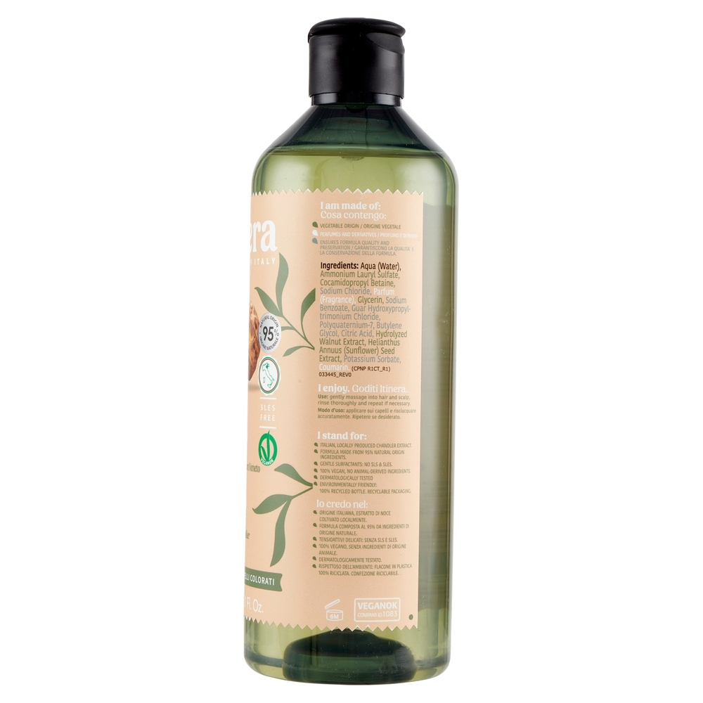 Itinera Shampoo Colore Brillante con Noce veneta Chandler 370 ml